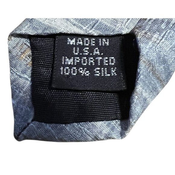 Vintage Endangered Species Silk Tie Black Lab In Wooden‎ Canoe - Picture 3 of 7